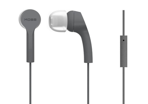 EAN 0021299189603 - Koss KEB9i Auriculares Alámbrico Dentro de oído Llamadas/Música Gris imagen 1