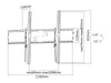 EAN 4015867205150 - Equip 650322 soporte para TV 2,54 m (100") Negro imagen 5