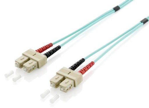 EAN 4015867162446 - Equip 255326 Cable de fibra óptica e InfiniBand 10 m SC Turquesa imagen 1