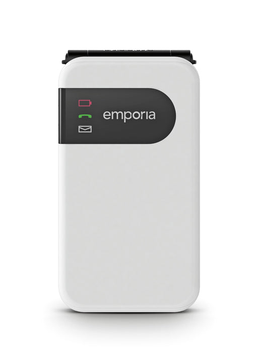 EAN 9005613168865 - Emporia SIMPLICITYglam 7,11 cm (2.8") 106 g Blanco Teléfono para personas mayores imagen 1