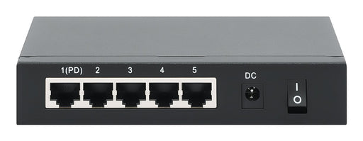EAN 0766623561082 - Intellinet PoE-Powered 5x Gigabit Gigabit Ethernet (10/100/1000) Energía sobre Ethernet (PoE) Negro imagen 1