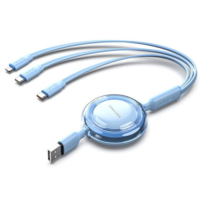 EAN 6922794791138 - Vention TRJSBE cable USB USB 2.0 USB A USB C/Lightning Azul imagen 1