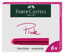 EAN 4005400165751 - Faber-Castell 185508 Recambio de bolígrafo Rosa 6 pieza(s) imagen 1