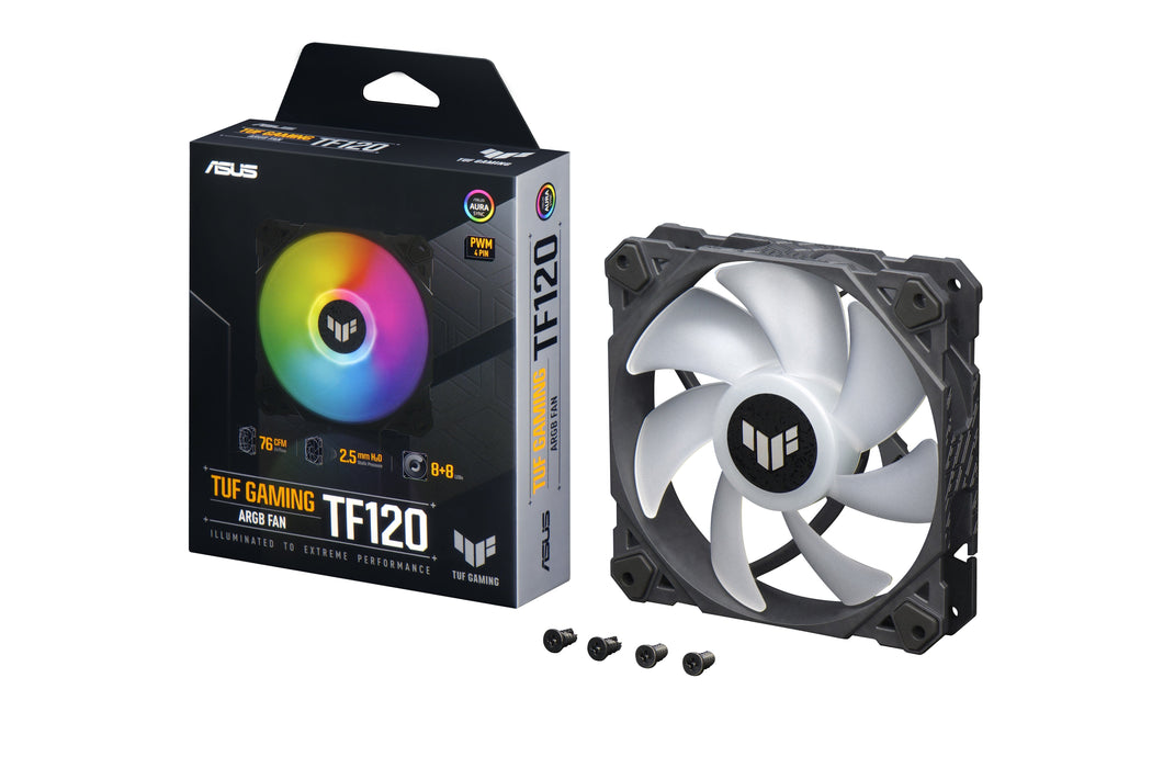 EAN 4711081316978 - ASUS TUF Gaming TF120 ARGB Fan Carcasa del ordenador Refrigerador de aire 12 cm Negro imagen 11