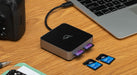 EAN 0810100982393 - OWC Atlas lector de tarjeta USB 3.2 Gen 2 (3.1 Gen 2) Type-C Negro imagen 8