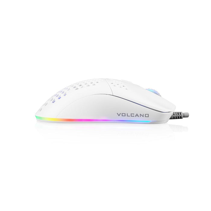 Raton Gaming Modecom Volcano Shinobi 3327 Con Cable Blanco - M-Mc-Shinobi-3327-200