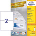 EAN 4004182036556 - Avery 3655 etiqueta autoadhesiva Rectángulo Permanente Blanco 200 pieza(s) imagen 2