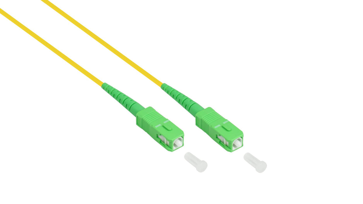 Cable Alcasa Lw-S907sasa  De Fibra Óptica E Infiniband 7,5 M Sc Ftth Amarillo