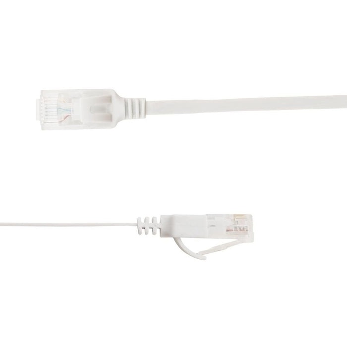 Flat U/Utp Cat6a White 1.5m Awg 34/7, Pvc, 1x4mm Utp-Fl6a-00150-Wh