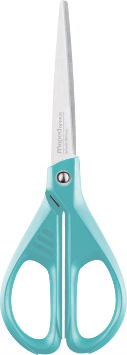 Maped Tijeras Essentials E4680 Ambidiestros 17cm Simétricas Azul -Blister-
