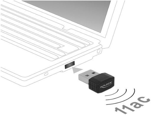 EAN 4043619124619 - DeLOCK 12461 adaptador y tarjeta de red WLAN 433 Mbit/s imagen 2