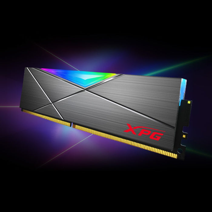 Memoria Ram Adata Xpg Ddr4  8gb 3200mhz Tungsten Grey Dual Color Box Adata Xpg Ddr4  8gb 3200mhz Tungsten Grey Dual Color Box