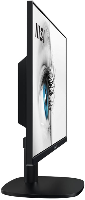 Monitor  Msi Pro Mp245vde, Led  23,8 "Negro, Fullhd, Va, Adaptive Sync, Hdmi, Vga, Panel 100hz 9s6-3pc0cm-003