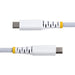 EAN 0065030922876 - StarTech.com USB2CC30CMNCBRWH cable USB 0,3 m USB C imagen 3