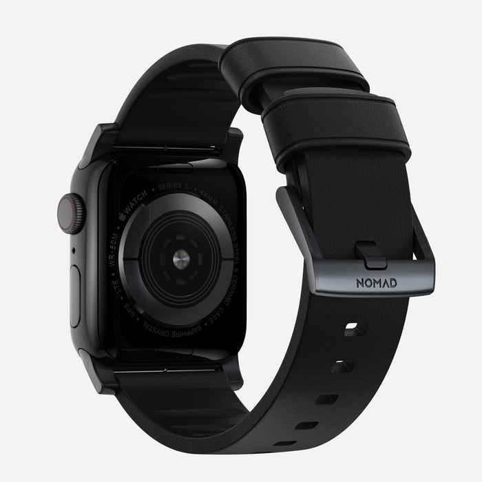 Nomad Modern Strap Blk Actv Lthr Connect Blk 42/44/45/49 Prov2