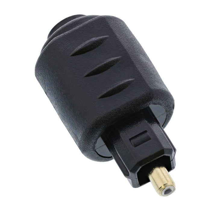 Acoplamiento De Audio Óptico Inline Hembra De 3,5 Mm A Macho Toslink