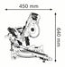 EAN 3165140654364 - Bosch GCM 8 SDE Professional 5000 RPM 1600 W imagen 2