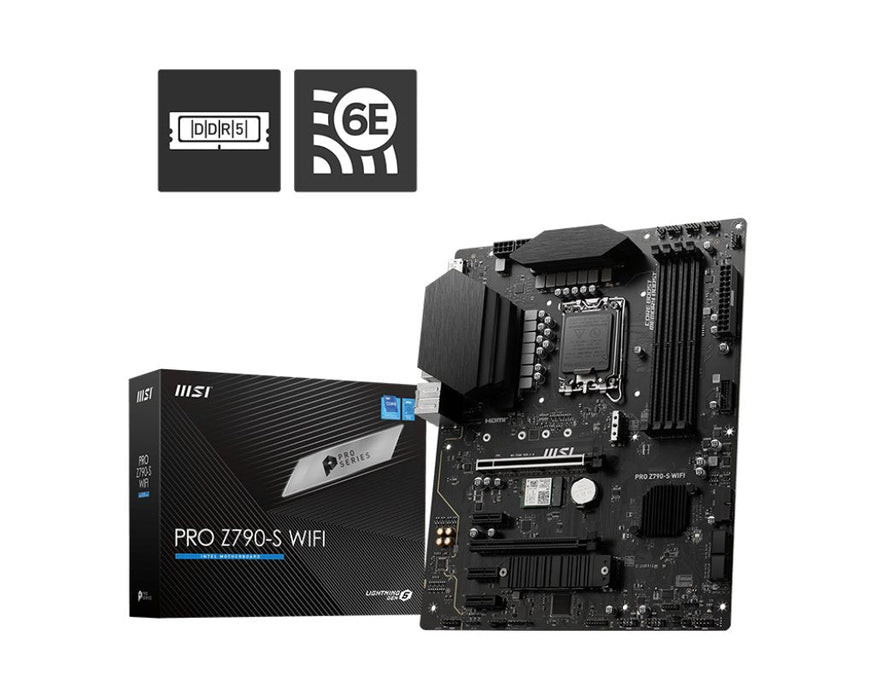 Msi Pro Z790-S Wifi Placa Base Intel Z790 Lga 1700 Atx