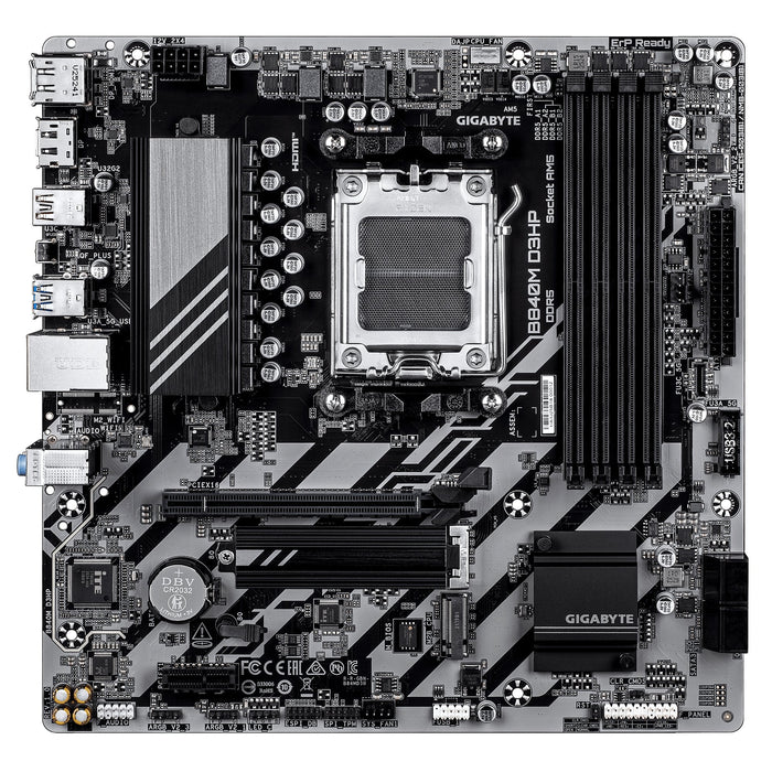 Placa Base Gigabyte B840m D3hp Am5 4xddr5 4xsata 2xm.2  B840m D3hp