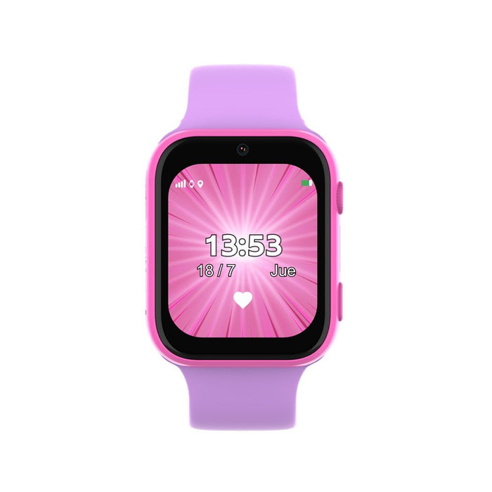 Hola Watch Fiber+ Rosa Smartwatch Para Niños 1.83" 4g