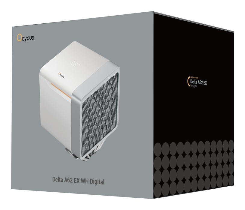 Refrigeracion Cpu Ocypus Delta A62 Ex Digital (Blanco, 120 Mm) Delta-A62-Wh2nnwd00e-Gl
