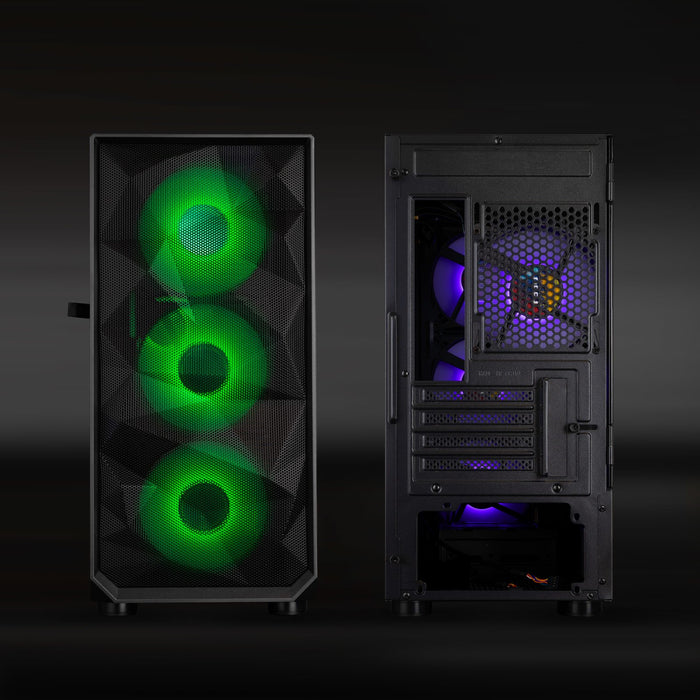 EAN 8433281013612 - TooQ Seizure Mini Tower Negro imagen 3