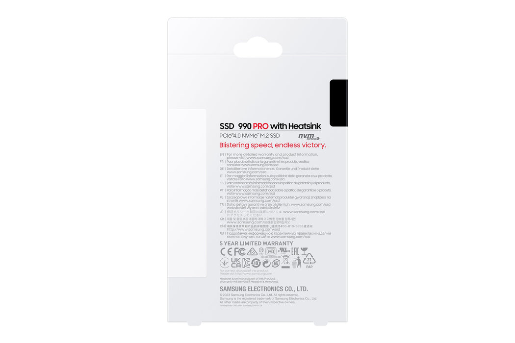 EAN 8806095255811 - Samsung 990 Pro 4 TB M.2 PCI Express 4.0 NVMe V-NAND TLC imagen 13