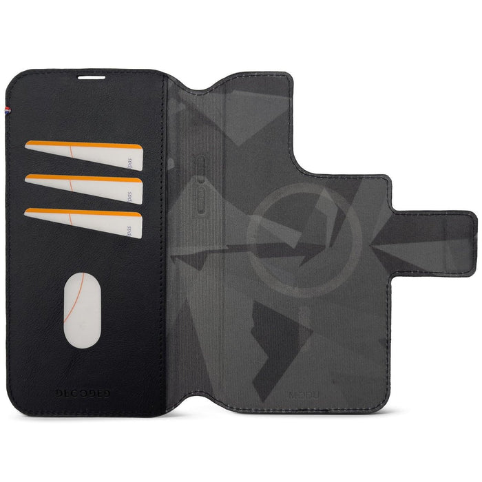 Decoded Modu Wallet Funda Para Iphone 13 Pro Max (6.69") Funda Cartera Negro