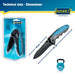 EAN 4000896231089 - HAZET 2157-3 accesorio para herramienta multifunción imagen 2