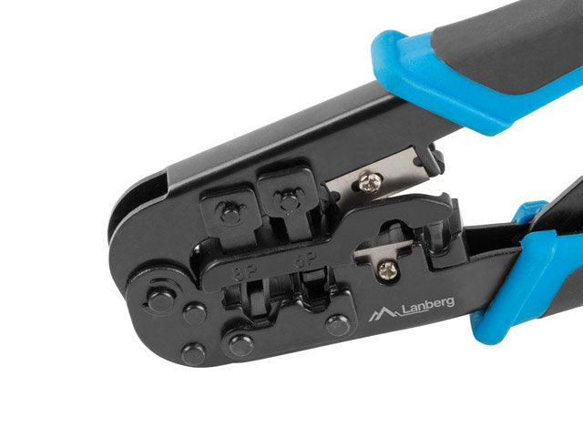 EAN 5901969404326 - Lanberg NT-0201 crimpadora Herramienta para prensar Negro, Azul imagen 4