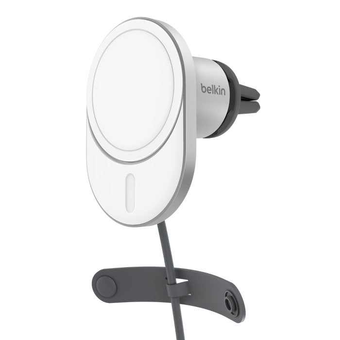 EAN 0745883870653 - Belkin BoostCharge Pro Smartphone Plata, Blanco USB Cargador inalámbrico Carga rápida Auto imagen 1