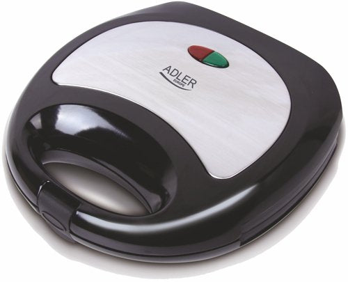 EAN 5908256832503 - Adler AD 3015 sandwichera 750 W Negro, Plata imagen 1