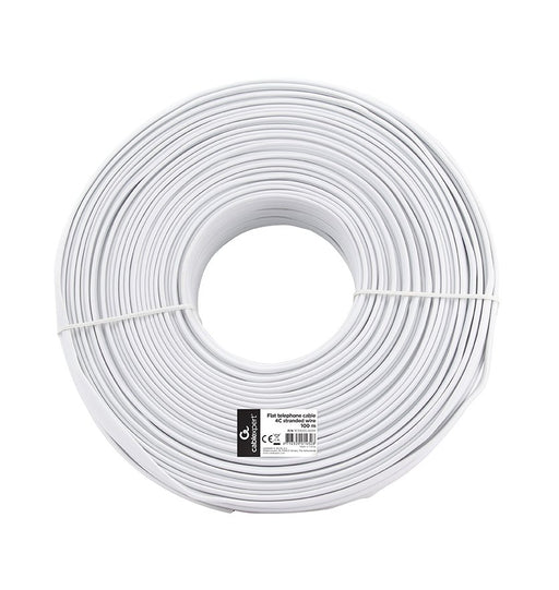 EAN 8716309014328 - Gembird TC1000S-100M cable telefónico Blanco imagen 2