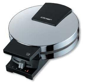 EAN 4004631001852 - Cloer 185 gofrera 930 W Negro, Cromo imagen 1
