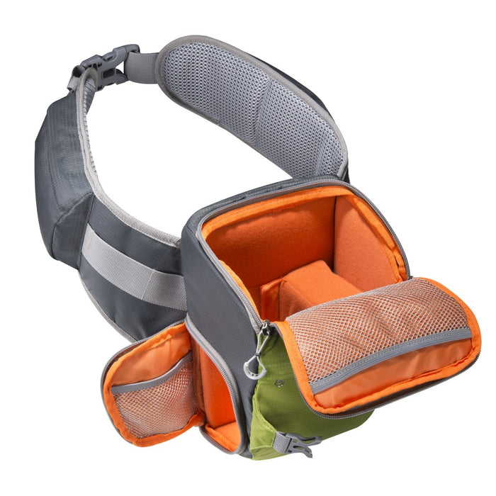 EAN 4250234505840 - Mantona 20584 estuche para cámara fotográfica Estuche con correa de transporte Verde, Gris imagen 2