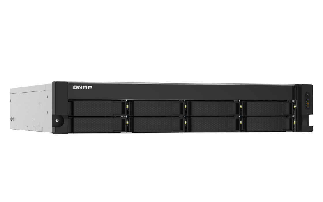 EAN 0885022020171 - QNAP TS-832PXU NAS Bastidor (2U) Annapurna Labs AL324 4 GB DDR4 0 TB QNAP Turbo System Aluminio, Negro imagen 2