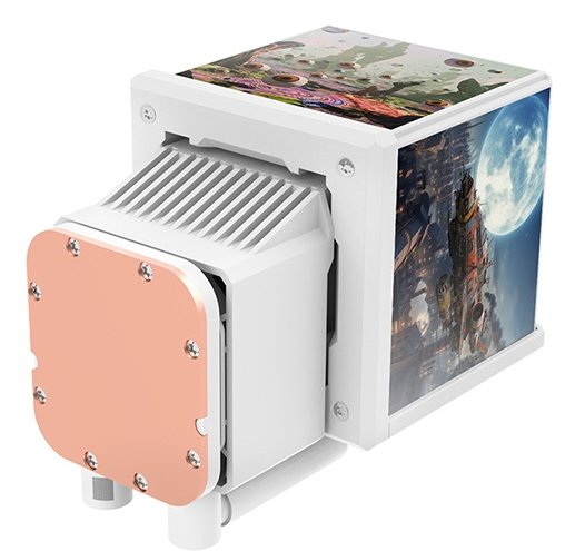 EAN 4711658546241 - Thermaltake MINECUBE 360 Ultra Procesador Sistema de refrigeración líquida todo en uno 12 cm Blanco 1 pie imagen 3