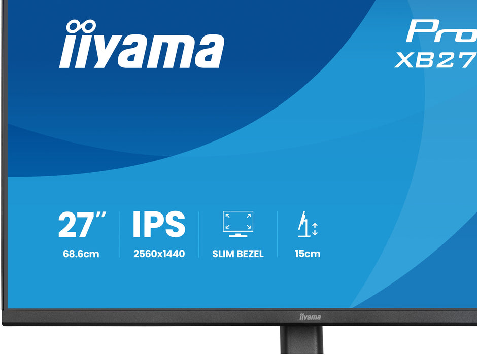 EAN 4948570127443 - iiyama ProLite XB2791QS-B1 pantalla para PC 68,6 cm (27") 2560 x 1440 Pixeles Quad HD LED Negro imagen 13