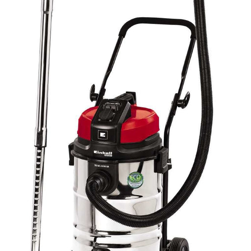 EAN 4006825586022 - Einhell TE-VC 2230 SA 30 L Aspiradora de tambor Seca y húmeda 1150 W imagen 2
