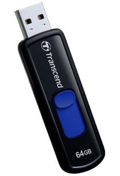 EAN 0760557824121 - Transcend JetFlash elite JetFlash 760, 64GB unidad flash USB USB tipo A 3.2 Gen 1 (3.1 Gen 1) Negro, Azul imagen 1