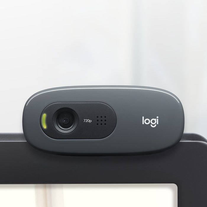 EAN 5099206064201 - Logitech 960-001063 cámara web 3 MP 1280 x 720 Pixeles USB Gris, Gris Oscuro imagen 4