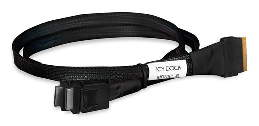 EAN 4713227445863 - Icy Dock MB206L-B cable Serial Attached SCSI (SAS) 0,5 m Negro imagen 1