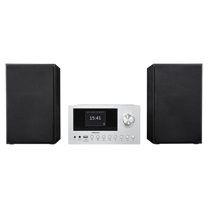 Medion Life P85003 Micro-Audio-System Silber