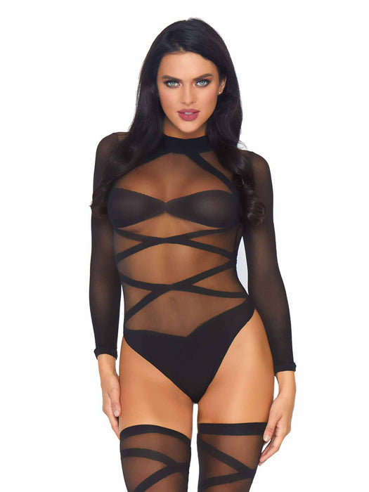 EAN 0714718262918 - Leg Avenue 8471_00122 conjunto de ropa interior y bodi Negro imagen 1