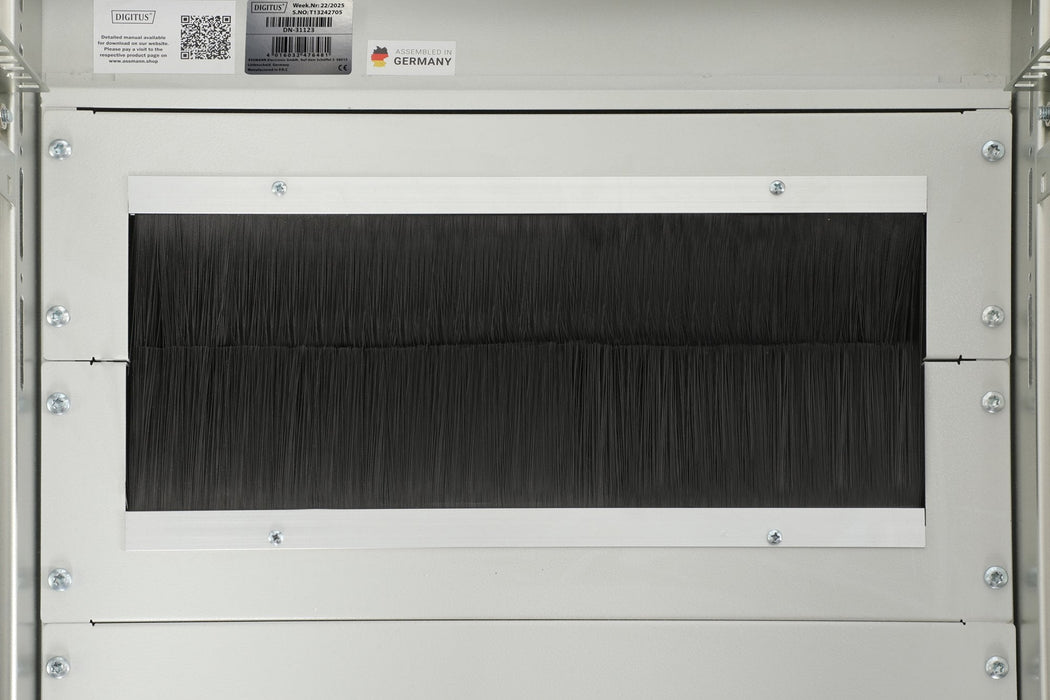 Armario De Red De 42ua Unique, 2053x800x1000 Mm Sin Partes Laterales, Gris
