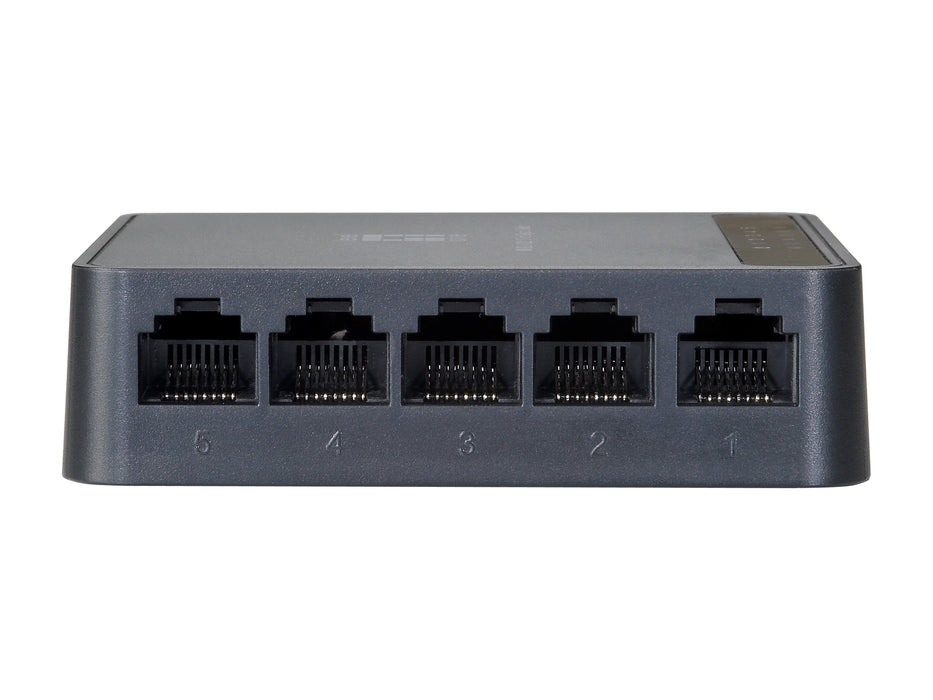 Levelone Switch Gigabit Ethernet 5 Puertos (10/100/1000) Negro