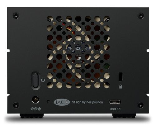 Lacie 2big Raid Sthj8000800 Orden Hdd 8tb 2 Compartimentos Hdd 4tb X 2 Usb3.1 Gen 2 (Externo) Con 5 Años De Plan De Servicio Para Recuperación De Datos