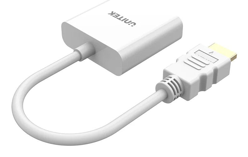 EAN 4894160051929 - UNITEK Y-6333C01 adaptador de cable de vídeo 0,017 m VGA (D-Sub) HDMI Blanco imagen 2