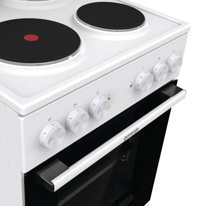 EAN 3838782748783 - Gorenje GE5A23WH Cocina independiente Eléctrico Hornillo eléctrico / Placa eléctrica Blanco imagen 12