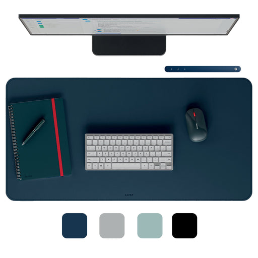 EAN 4002432141845 - Leitz 53820068 protector de escritorio Cloruro de polivinilo (PVC) Azul oscuro imagen 1